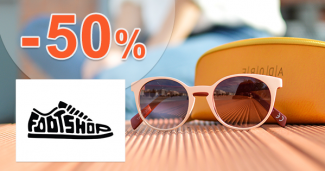 Zľavy až -50% na slnečné okuliare na FootShop.sk