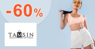 Zľavy až -60% na fitness módu na Tamsin.sk