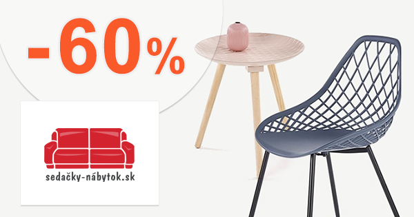 Výpredaj nábytku až -60% na Sedacky-Nabytok.sk