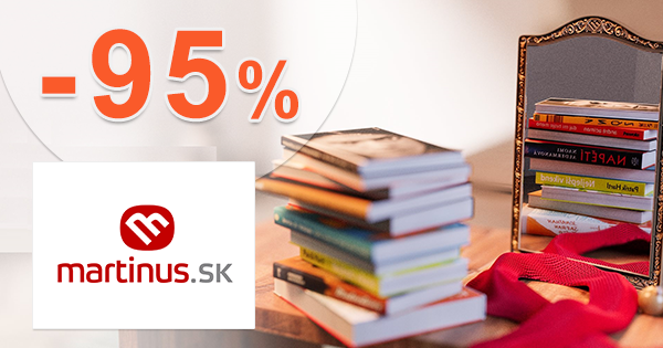 Zľavy až -95% na vybrané tituly skladom na Martinus.sk