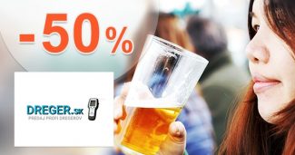 Zľavy na alkohol testery až do -50% na Dreger.sk