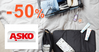Zľavy na kufre a tašky až -50% na asko-nabytok.sk