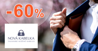 Zľavy na peňaženky až -60% na NovaKabelka.sk