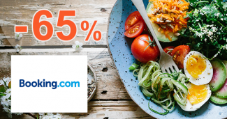Zľavy na ubytovanie s raňajkami až -65% na Booking.com