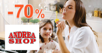 Akcie na tovar pre deti až -70% na AdnreaShop.sk