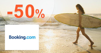 Extra zľava -50% na ubytovanie na Booking.com