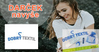 DobryTextil.sk darček ZDARMA, akcia, zľava, kupón