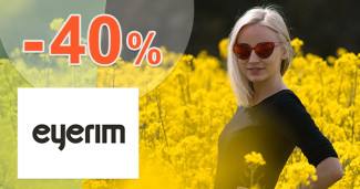 Eyerim.sk zľavový kód zľava -40%, kupón, akcia