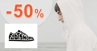 FootShop.sk zľavový kód zľava -50%, kupón, akcia, výpredaj, zľavy, pánske oblečenie