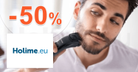 Holime.eu zľavový kód zľava -50%, kupón, akcia, výpredaj