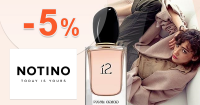 Notino.sk zľavový kód zľava -5%, kupón, akcia