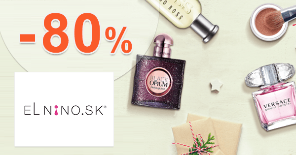 Kozmetika a parfémy až -80% na Parfemy-Elnino.sk