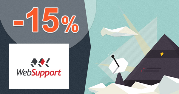 WebSupport.sk SSL certifikát zľavový kód zľava -15%, kupón, akcia