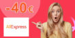 ZĽAVOVÉ KÓDY → AŽ DO -40€ POČAS LETNÝCH NÁKUPOV na Aliexpress.com