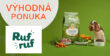 ZĽAVOVÝ KÓD → -4€ EXTRA ZĽAVA NA PRVÚ OBJEDNÁVKU na Rufruf.sk