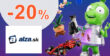 ZĽAVOVÉ KÓDY → ZĽAVY -5% AŽ -20% EXTRA NA STAVEBNICE LEGO na Alza.sk