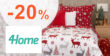 ZĽAVOVÝ KÓD → -20% ZĽAVA NA VŠETKY OBLIEČKY A PRESTIERADLÁ na 4Home.sk
