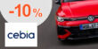 ZĽAVOVÝ KÓD → -10% ZĽAVA NA OVERENIE VOZIDLA na Cebia.com