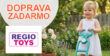 DOPRAVA ZADARMO K NÁKUPU na RegioToys.sk