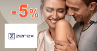 Zerex.sk zľavový kód zľava -5%, kupón