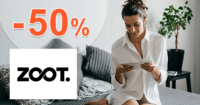 ZOOT.sk zľavový kód zľava -50%, kupón, akcia, výpredaj, zľavy pre bývanie