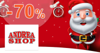 Špeciálne vianočné zľavy až -70% na AdreaShop.sk